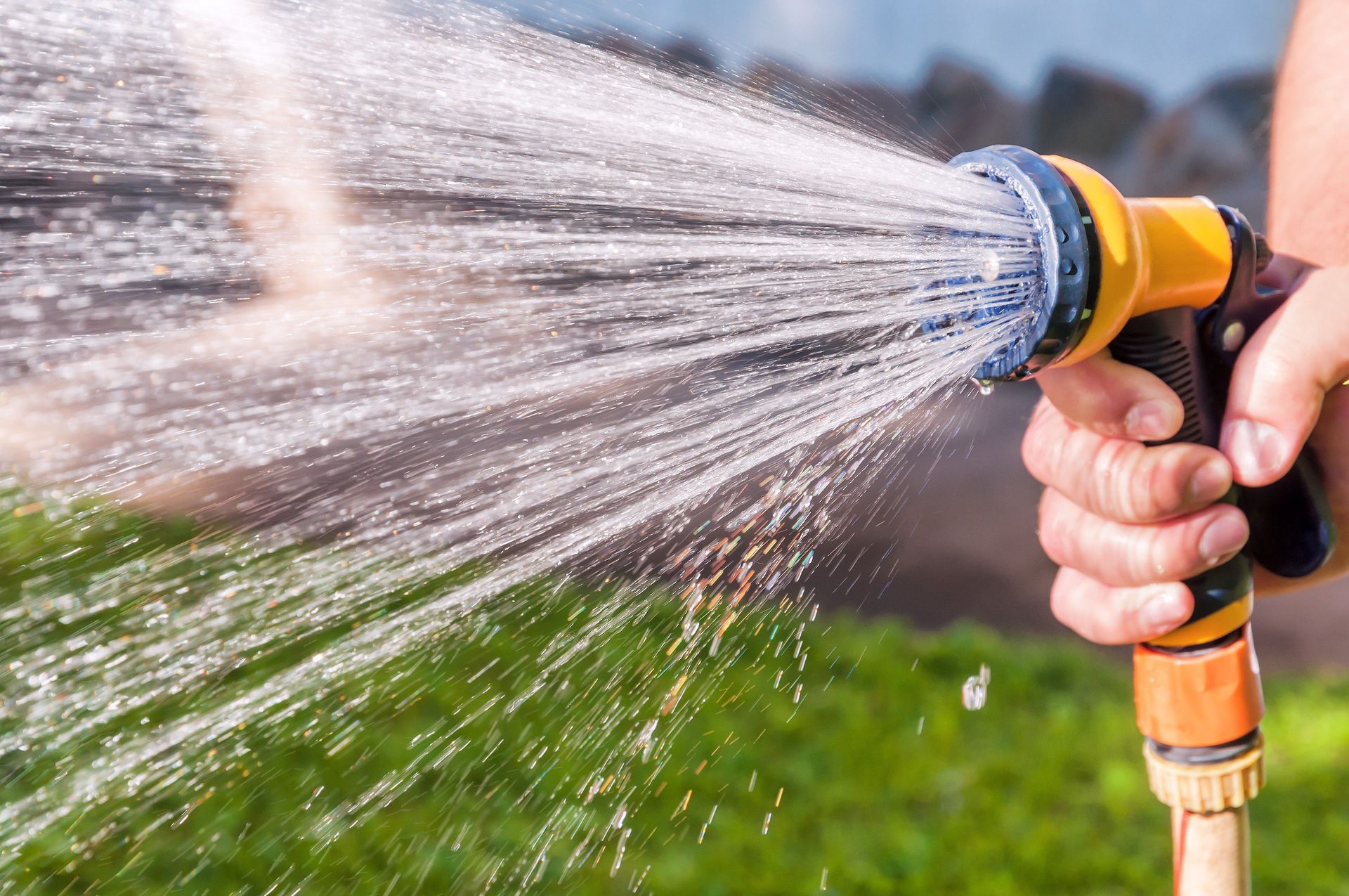 Garden; Hose; Leak
